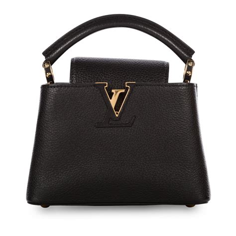 lv capucines mini black price